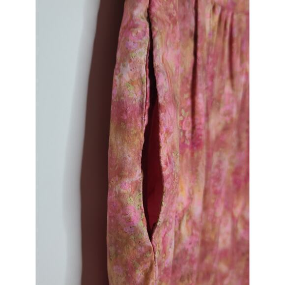 Brooks Brothers Liberty Art Fabrics abstract pink floral skirt with pockets - 2 - Picture 4 of 7